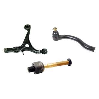 Mevotech® - Original Grade™ Front Passenger Side Lower Control Arm and Tie Rod End Kit