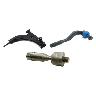 Mevotech® - Original Grade™ Front Passenger Side Lower Control Arm and Tie Rod End Kit