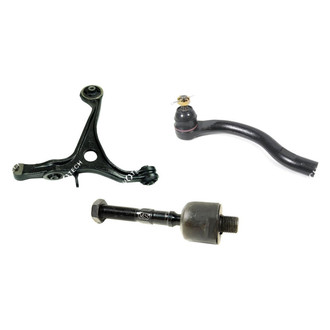 Mevotech® - Original Grade™ Front Passenger Side Lower Control Arm and Tie Rod End Kit