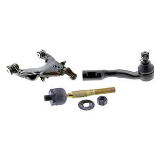 Mevotech® - Original Grade™ Front Passenger Side Lower Control Arm and Tie Rod End Kit