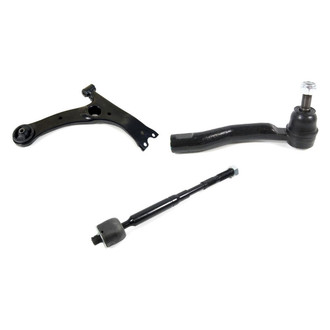 Mevotech® - Original Grade™ Front Passenger Side Lower Control Arm and Tie Rod End Kit