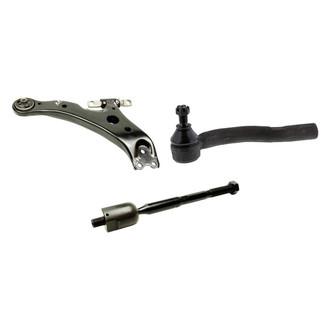 Mevotech® - Original Grade™ Front Passenger Side Lower Control Arm and Tie Rod End Kit