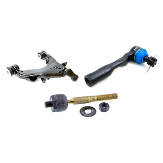Mevotech® - Original Grade™ Front Passenger Side Lower Control Arm and Tie Rod End Kit