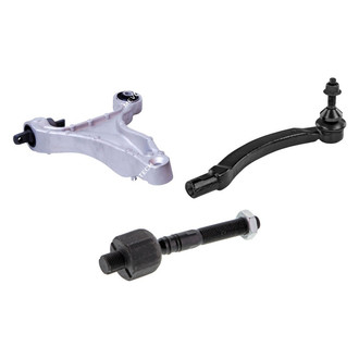 Mevotech® - Original Grade™ Front Passenger Side Lower Control Arm and Tie Rod End Kit