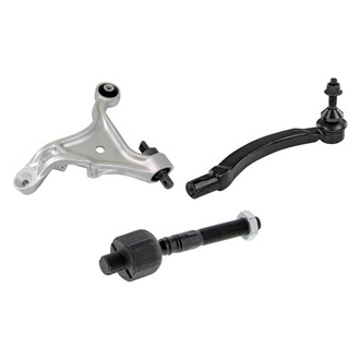 Mevotech® - Original Grade™ Front Passenger Side Lower Control Arm and Tie Rod End Kit