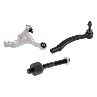 Mevotech® - Original Grade™ Front Passenger Side Lower Control Arm and Tie Rod End Kit