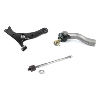 Mevotech® - Original Grade™ Front Passenger Side Lower Control Arm and Tie Rod End Kit