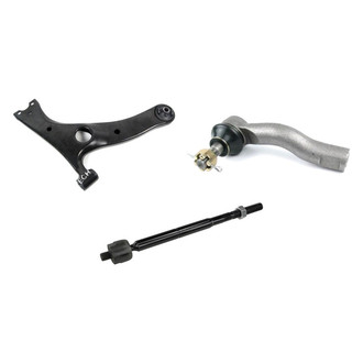 Mevotech® - Original Grade™ Front Passenger Side Lower Control Arm and Tie Rod End Kit