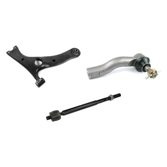 Mevotech® - Original Grade™ Front Passenger Side Lower Control Arm and Tie Rod End Kit