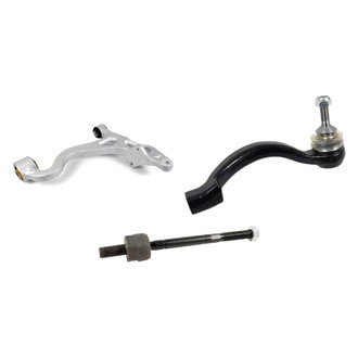 Mevotech® - Original Grade™ Front Passenger Side Lower Control Arm and Tie Rod End Kit