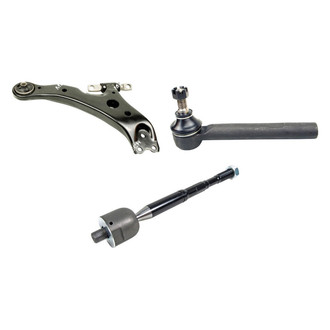 Mevotech® - Original Grade™ Front Passenger Side Lower Control Arm and Tie Rod End Kit