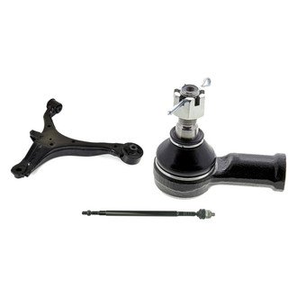 Mevotech® - Original Grade™ Front Passenger Side Lower Control Arm and Tie Rod End Kit