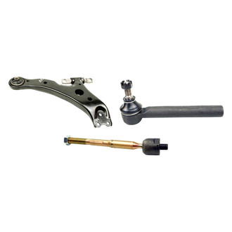 Mevotech® - Original Grade™ Front Passenger Side Lower Control Arm and Tie Rod End Kit
