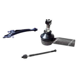 Mevotech® - Original Grade™ Front Passenger Side Lower Control Arm and Tie Rod End Kit