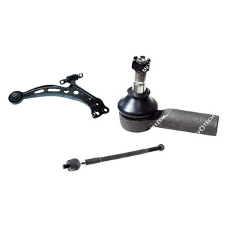 Mevotech® - Original Grade™ Front Passenger Side Lower Control Arm and Tie Rod End Kit