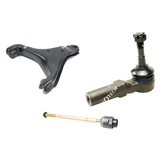 Mevotech® - Original Grade™ Front Passenger Side Lower Control Arm and Tie Rod End Kit