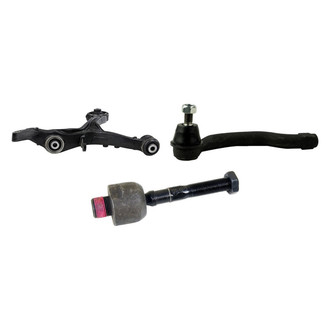 Mevotech® - Original Grade™ Front Passenger Side Lower Control Arm and Tie Rod End Kit