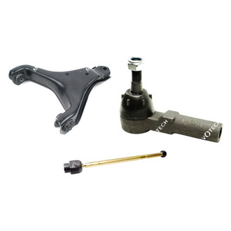 Mevotech® - Original Grade™ Front Passenger Side Lower Control Arm and Tie Rod End Kit