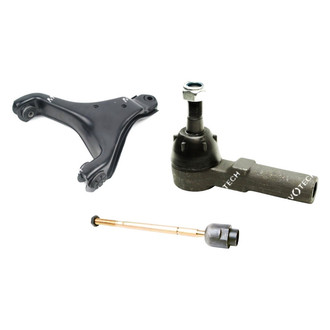 Mevotech® - Original Grade™ Front Passenger Side Lower Control Arm and Tie Rod End Kit