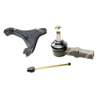 Mevotech® - Original Grade™ Front Passenger Side Lower Control Arm and Tie Rod End Kit