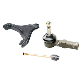 Mevotech® - Original Grade™ Front Passenger Side Lower Control Arm and Tie Rod End Kit
