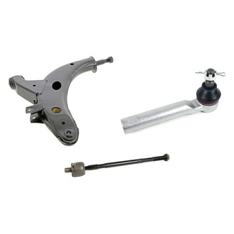 Mevotech® - Original Grade™ Front Passenger Side Lower Control Arm and Tie Rod End Kit