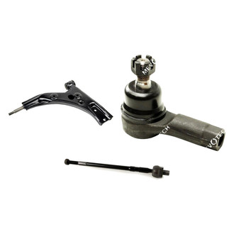 Mevotech® - Original Grade™ Front Passenger Side Lower Control Arm and Tie Rod End Kit