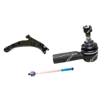 Mevotech® - Original Grade™ Front Passenger Side Lower Control Arm and Tie Rod End Kit