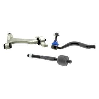 Mevotech® - Original Grade™ Front Passenger Side Lower Control Arm and Tie Rod End Kit