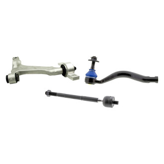 Mevotech® - Original Grade™ Front Passenger Side Lower Control Arm and Tie Rod End Kit