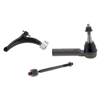 Mevotech® - Original Grade™ Front Passenger Side Lower Control Arm and Tie Rod End Kit