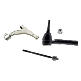 Mevotech® - Original Grade™ Front Passenger Side Lower Control Arm and Tie Rod End Kit