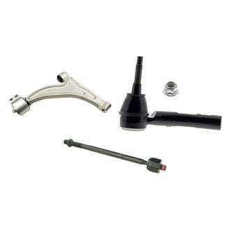 Mevotech® - Original Grade™ Front Passenger Side Lower Control Arm and Tie Rod End Kit