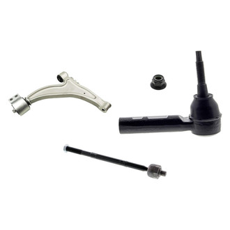 Mevotech® - Original Grade™ Front Passenger Side Lower Control Arm and Tie Rod End Kit