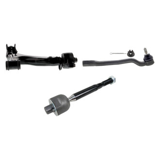 Mevotech® - Original Grade™ Front Passenger Side Lower Control Arm and Tie Rod End Kit