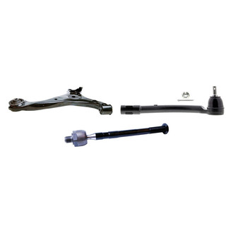 Mevotech® - Original Grade™ Front Passenger Side Lower Control Arm and Tie Rod End Kit
