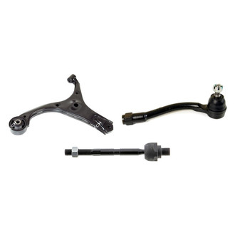 Mevotech® - Original Grade™ Front Passenger Side Lower Control Arm and Tie Rod End Kit