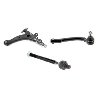 Mevotech® - Original Grade™ Front Passenger Side Lower Control Arm and Tie Rod End Kit
