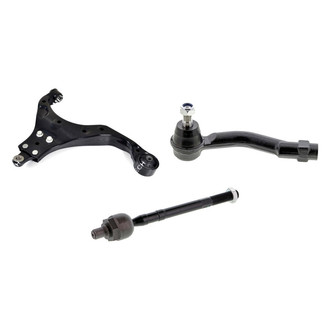 Mevotech® - Original Grade™ Front Passenger Side Lower Control Arm and Tie Rod End Kit