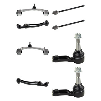 Mevotech® - Supreme™ Front Lower and Upper Control Arm with Ball Joint and Tie Rod End Kit
