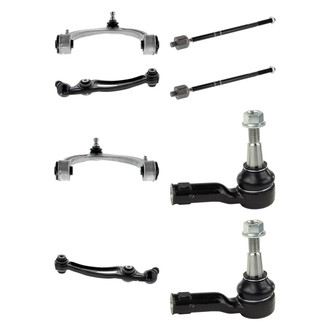 Mevotech® - Supreme™ Front Lower and Upper Control Arm with Ball Joint and Tie Rod End Kit