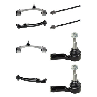Mevotech® - Supreme™ Front Lower and Upper Control Arm with Ball Joint and Tie Rod End Kit