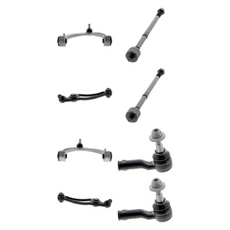 Mevotech® - Supreme™ Front Lower and Upper Control Arm with Ball Joint and Tie Rod End Kit