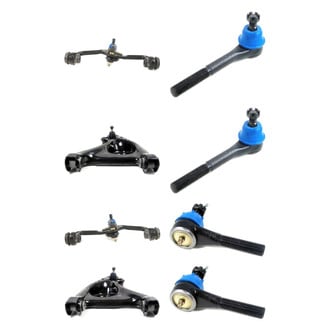 Mevotech® - Supreme™ Front Lower and Upper Control Arm with Ball Joint and Tie Rod End Kit