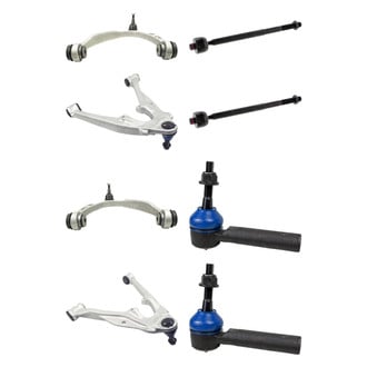 Mevotech® - Supreme™ Front Lower and Upper Control Arm with Ball Joint and Tie Rod End Kit