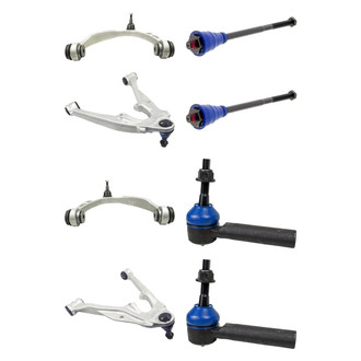 Mevotech® - Supreme™ Front Lower and Upper Control Arm with Ball Joint and Tie Rod End Kit