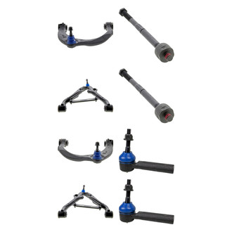 Mevotech® - Supreme™ Front Lower and Upper Control Arm with Ball Joint and Tie Rod End Kit