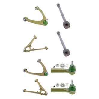 Mevotech® - TTX™ Front Lower and Upper Control Arm with Ball Joint and Tie Rod End Kit