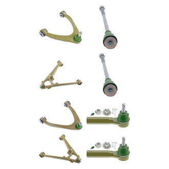Mevotech® - TTX™ Front Lower and Upper Control Arm with Ball Joint and Tie Rod End Kit