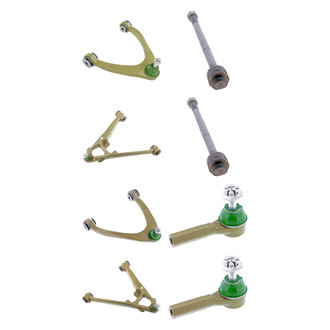 Mevotech® - TTX™ Front Lower and Upper Control Arm with Ball Joint and Tie Rod End Kit